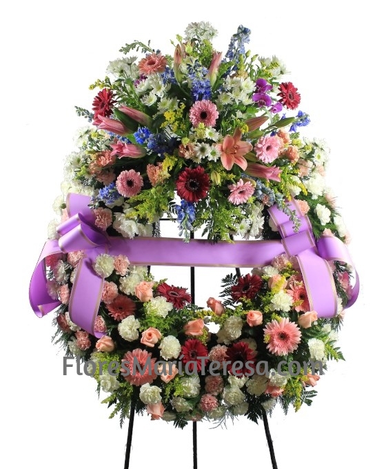 Corona Funeraria Primaveral